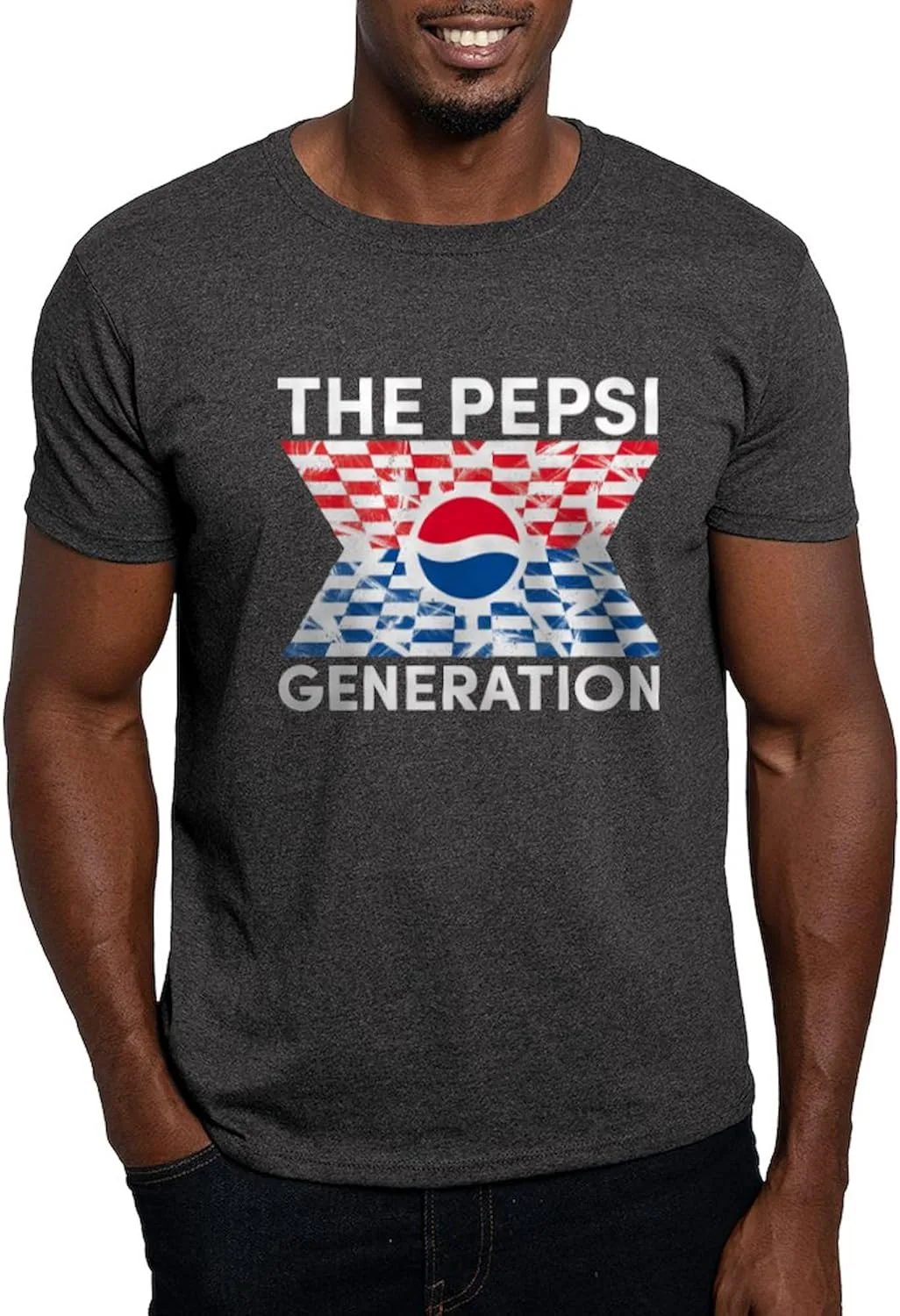 Футболка CafePress Pepsi Generation Checkered Dark, мужская, 100% Cotton, Classic Graphic White
Футболка CafePress Pepsi Generation Checkered Dark, мужская, 100% Cotton, Classic Graphic White