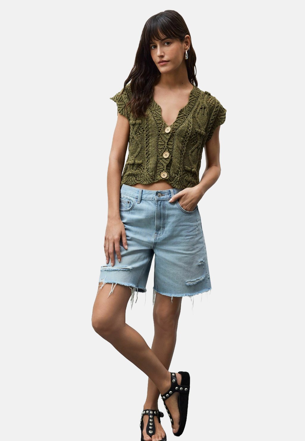 Кардиган REGULAR FIT Next, зеленый 
Кардиган REGULAR FIT Next, зеленый