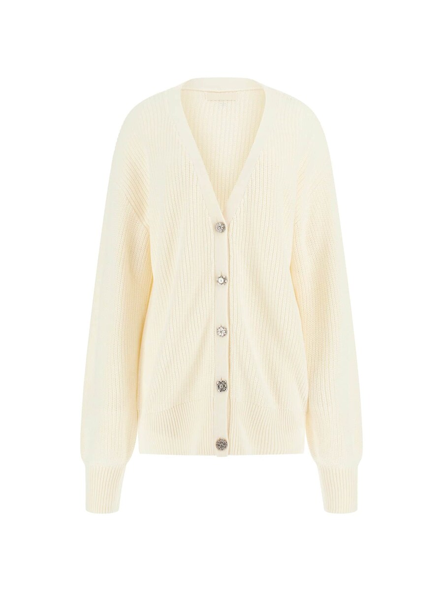 Вязаный кардиган GUESS, белый
Вязаный кардиган GUESS, белый