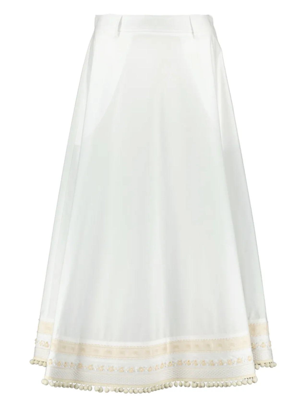 Юбка трапециевидной формы с вышивкой Moschino, белый
Юбка трапециевидной формы с вышивкой Moschino, белый