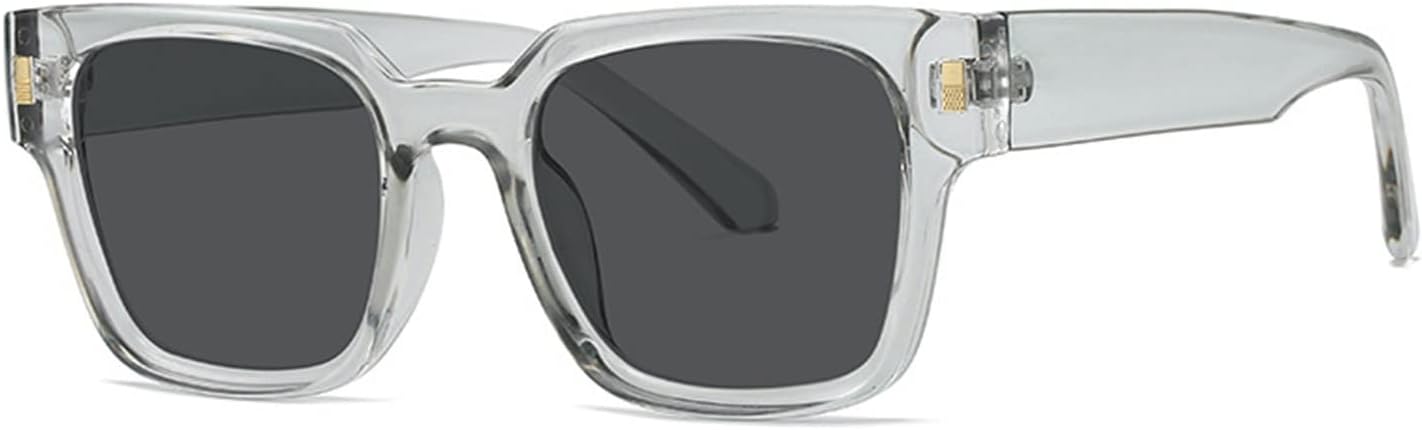 Популярные и модные квадратные солнцезащитные очки для женщин в стиле ретро с прозрачными градиентными линзами и защитой от УФ-излучения UV400 для мужчин YGDBXHYD, Grey Grey
Популярные и модные квадратные солнцезащитные очки для женщин в стиле ретро с прозрачными градиентными линзами и защитой от УФ-излучения UV400 для мужчин YGDBXHYD, Grey Grey