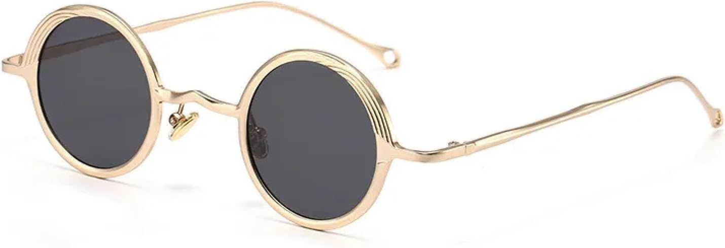 Солнцезащитные очки с защитой от УФ-излучения UV400 | Металлические круглые линзы в стиле панк | Цветные линзы | Для женщин и мужчин | Для занятий спортом на открытом воздухе и вождения DSVIGF, Gold-black
Солнцезащитные очки с защитой от УФ-излучения UV400 | Металлические круглые линзы в стиле панк | Цветные линзы | Для женщин и мужчин | Для занятий спортом на открытом воздухе и вождения DSVIGF, Gold-black