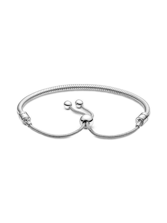 Браслет Pandora Moments Snake Chain Slider Bracelet, стерлинговое серебро
Браслет Pandora Moments Snake Chain Slider Bracelet, стерлинговое серебро