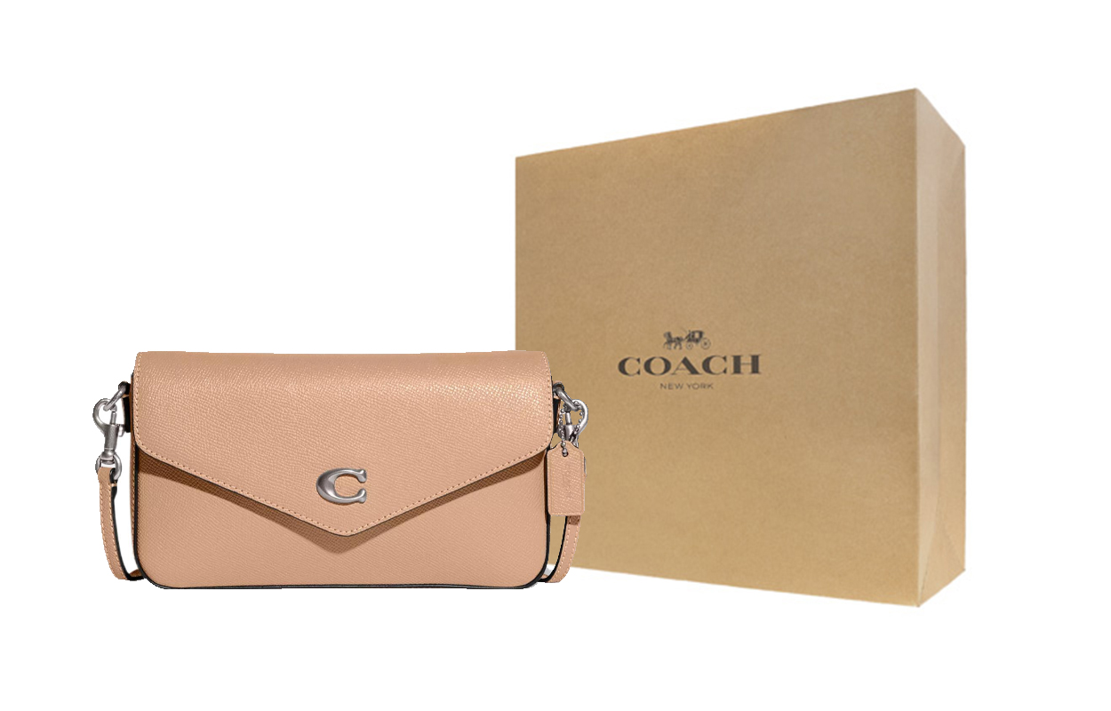 COACH Wyn Cross Grain Leather Shoulder Bag, Crossbody Bag Small Women's Silver & Light Yellow
COACH Wyn Cross Grain Leather Shoulder Bag, Crossbody Bag Small Women's Silver & Light Yellow