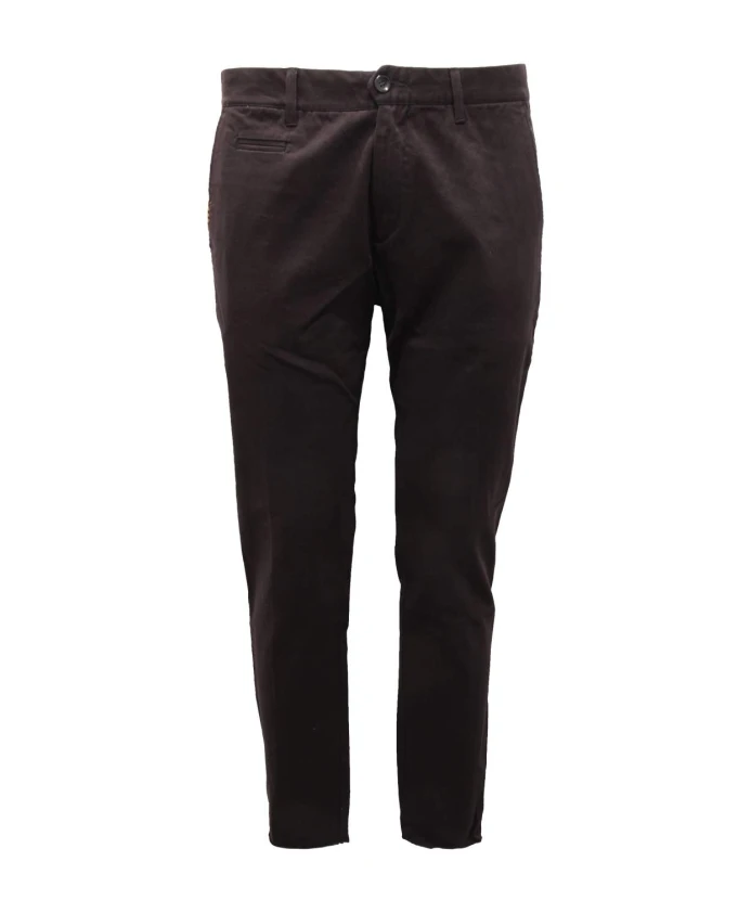 Вышитые хлопковые брюки Officina36, черный
Вышитые хлопковые брюки Officina36, черный