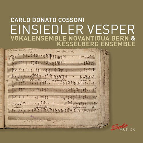 CD диск Cossoni / Kesselberg Ensemble: Einsiedler Vesper
CD диск Cossoni / Kesselberg Ensemble: Einsiedler Vesper