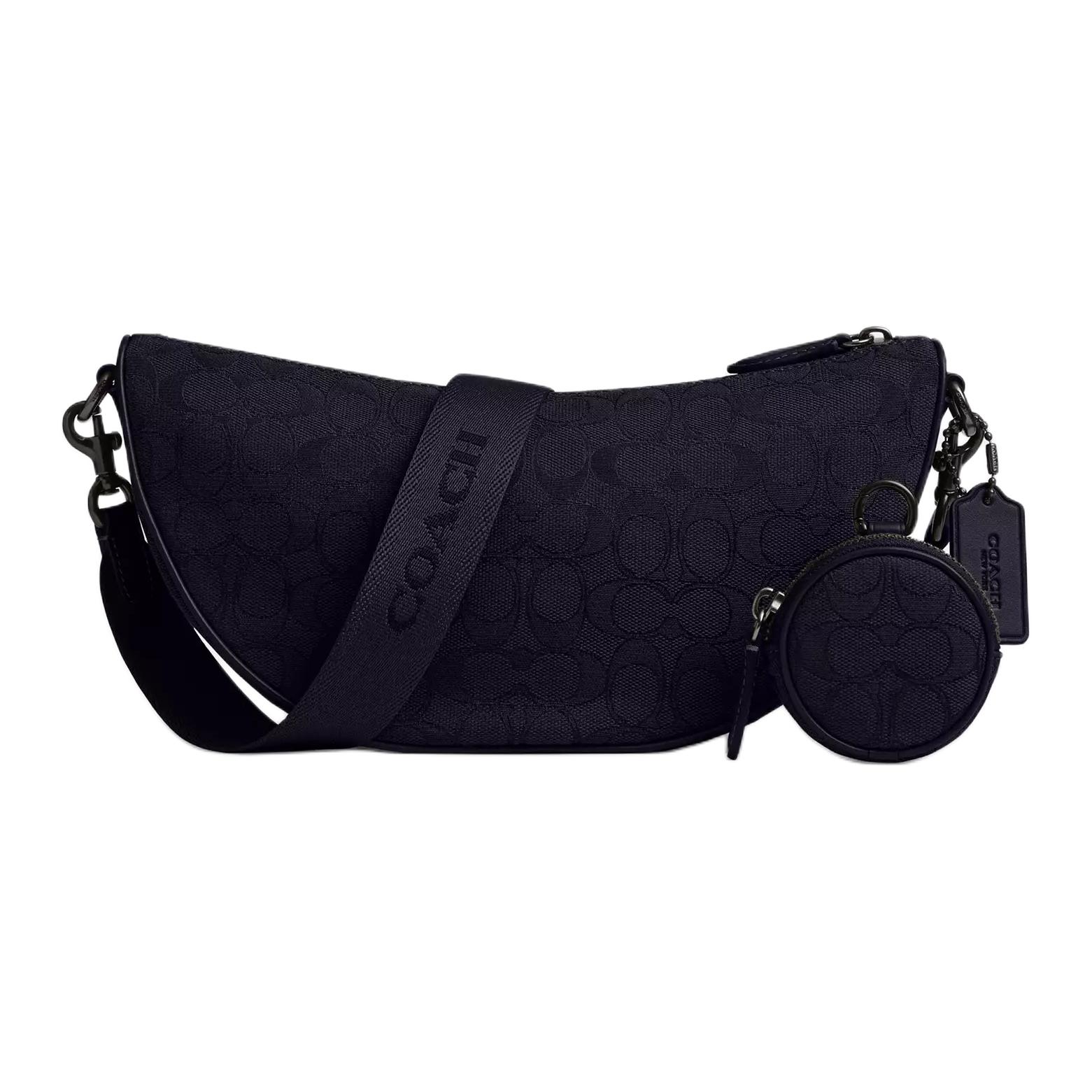 COACH Полиэстеровый круассан сумка через плечо кроссбоди тубус женская черная
COACH Полиэстеровый круассан сумка через плечо кроссбоди тубус женская черная