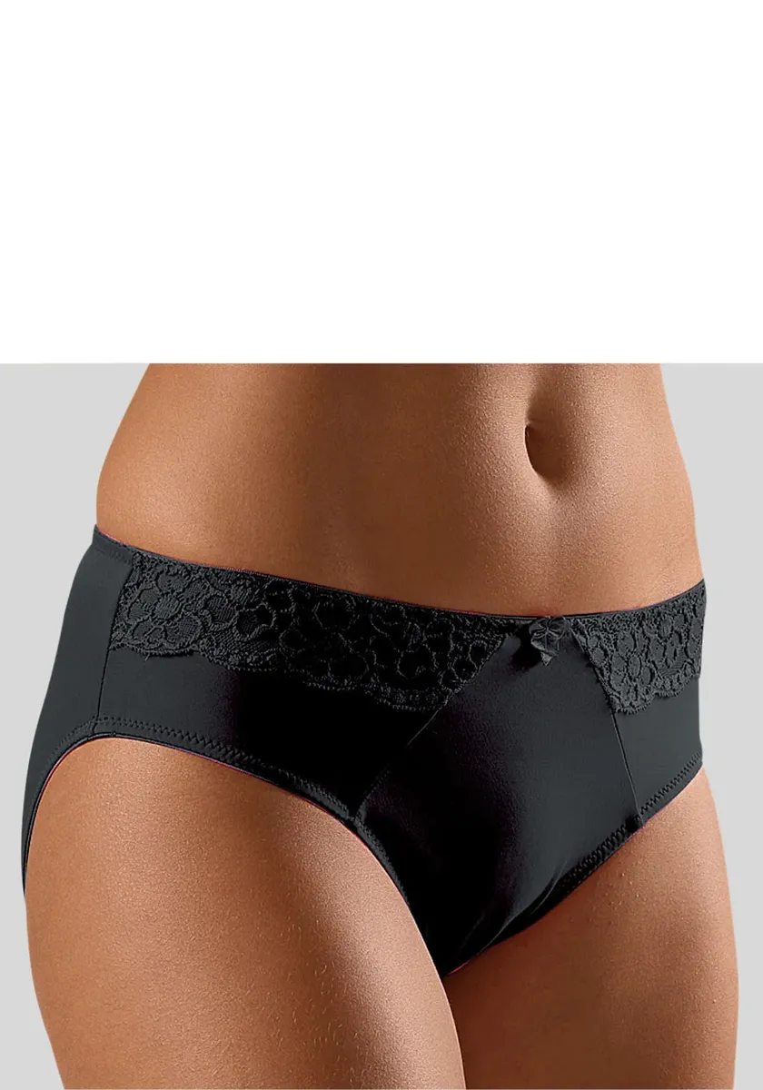 Трусики LASCANA, с кружевными вставками по бокам, черный
Трусики LASCANA, с кружевными вставками по бокам, черный