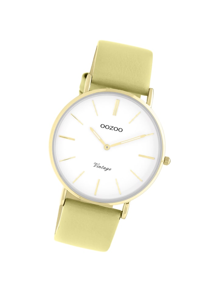 Аналоговые наручные часы Oozoo Vintage Series, песочно-желто-зеленые, большие (примерно 40 мм)
Аналоговые наручные часы Oozoo Vintage Series, песочно-желто-зеленые, большие (примерно 40 мм)