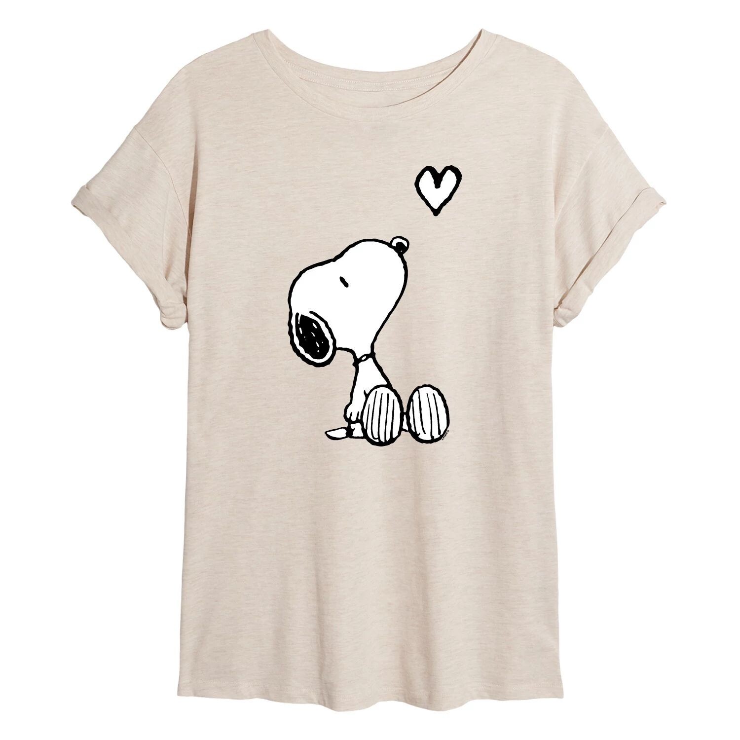 Детская струящаяся футболка Peanuts Snoopy Heart Licensed Character, бежевый
Детская струящаяся футболка Peanuts Snoopy Heart Licensed Character, бежевый