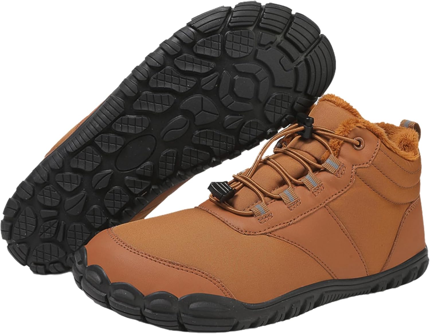 Зимние ботинки для ходьбы для женщин и мужчин, водонепроницаемые и противоскользящие, снежные ботинки, с мягкой защитой носка Generic, коричневый
Зимние ботинки для ходьбы для женщин и мужчин, водонепроницаемые и противоскользящие, снежные ботинки, с мягкой защитой носка Generic, коричневый