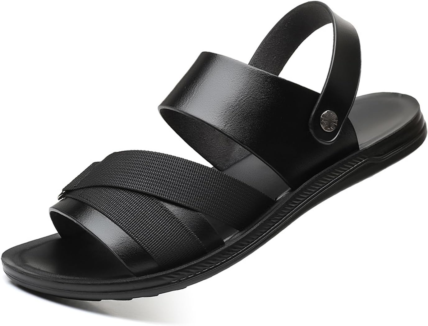 Мужские кожаные сандалии с двумя ремешками, повседневные, на плоской подошве, с регулируемым ремешком на щиколотке, с круглыми открытыми носками, мягкой подошвой, легкие, для прогулок на улице, летние пляжные спортивные водные сандалии Ksedt, че...
Мужские кожаные сандалии с двумя ремешками, повседневные, на плоской подошве, с регулируемым ремешком на щиколотке, с круглыми открытыми носками, мягкой подошвой, легкие, для прогулок на улице, летние пляжные спортивные водные сандалии Ksedt, че...