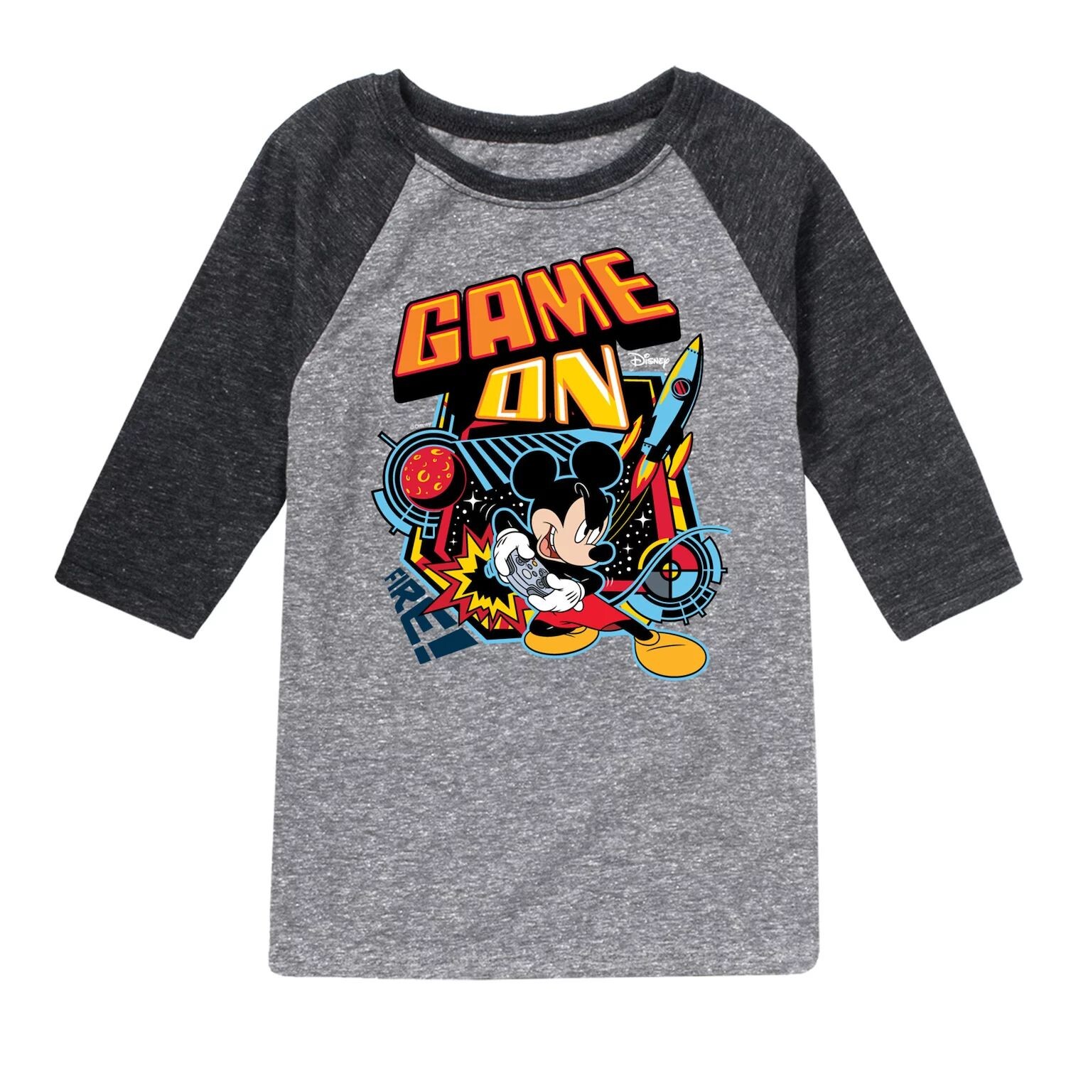 Футболка Disney's Mickey Mouse с рисунком реглан для мальчиков 8–20 лет Licensed Character
Футболка Disney's Mickey Mouse с рисунком реглан для мальчиков 8–20 лет Licensed Character