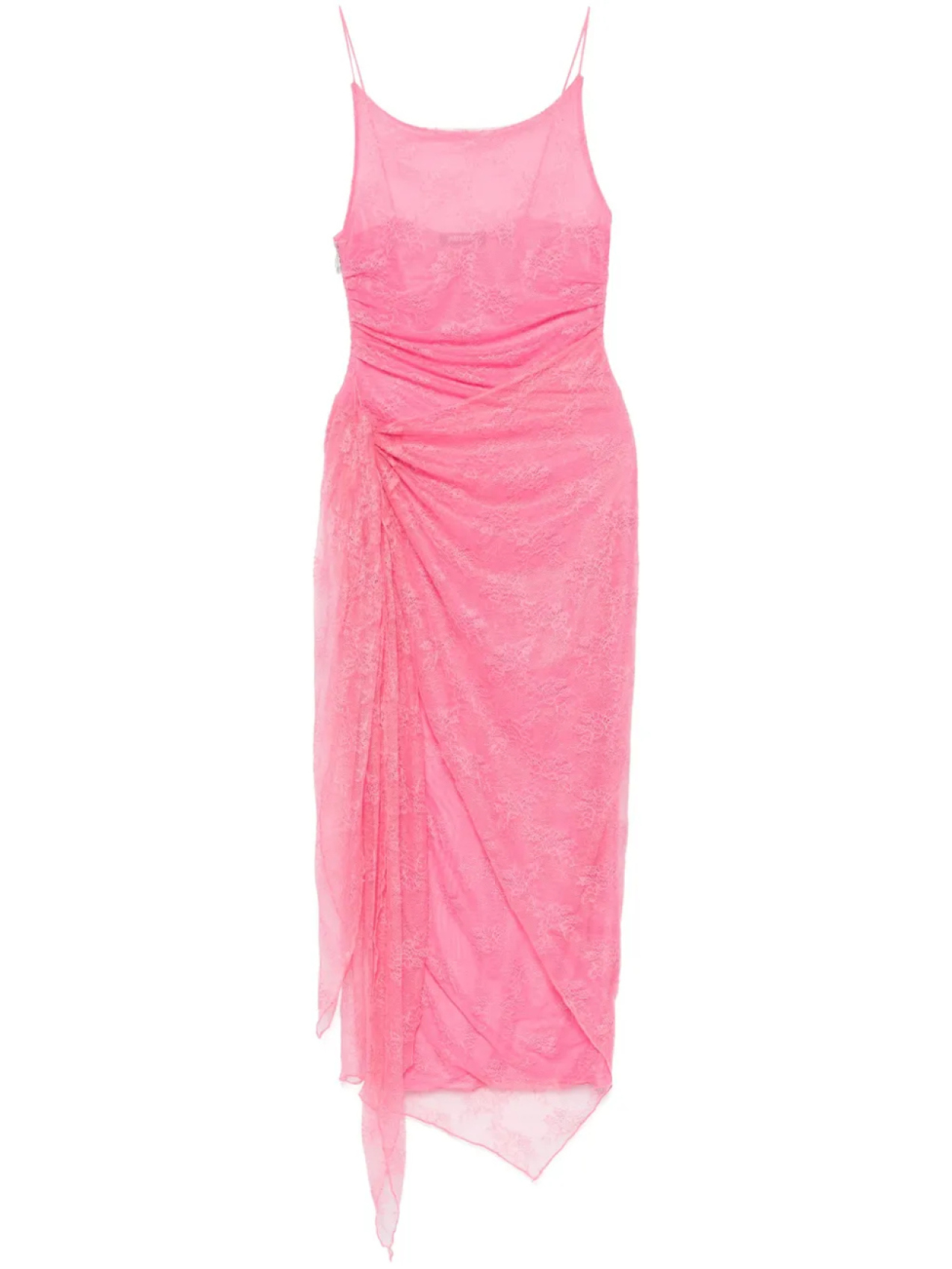 ROTATE BIRGER CHRISTENSEN кружевное платье миди, розовый
ROTATE BIRGER CHRISTENSEN кружевное платье миди, розовый