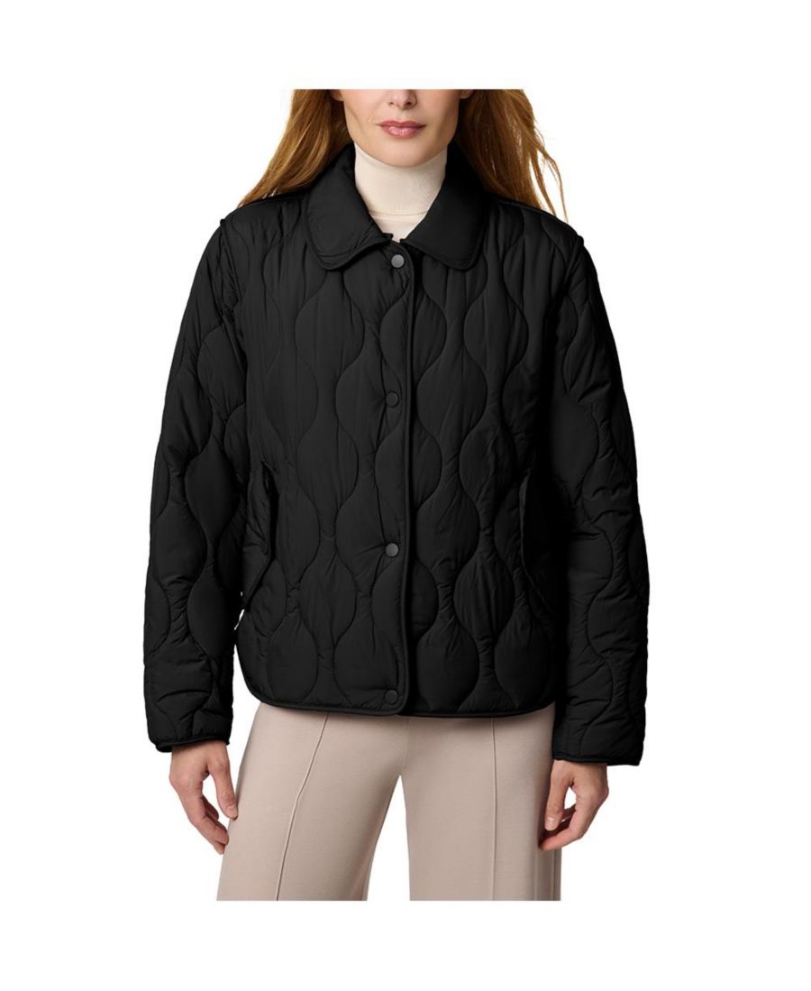 Стеганая куртка с воротником Bernardo, Black
Стеганая куртка с воротником Bernardo, Black
