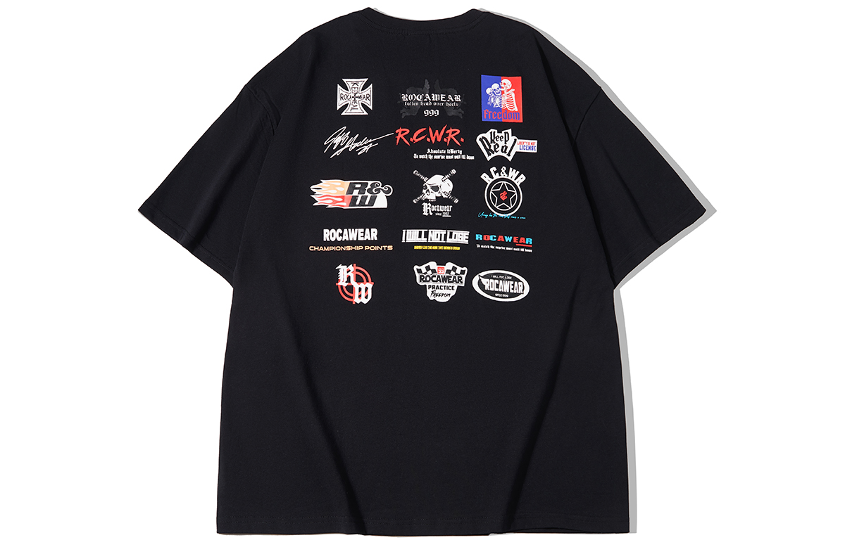 Футболка прямого кроска Unisex ROCAWEAR, черный
Футболка прямого кроска Unisex ROCAWEAR, черный