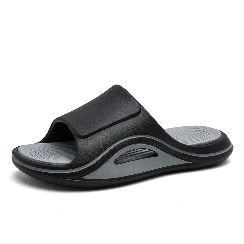 CariteSport EVA бесшумные нескользящие антибактериальные износостойкие быстросохнущие амортизирующие шлепанцы мужские - черный серый, цвет Black Gray
CariteSport EVA бесшумные нескользящие антибактериальные износостойкие быстросохнущие амортизирующие шлепанцы мужские - черный серый, цвет Black Gray