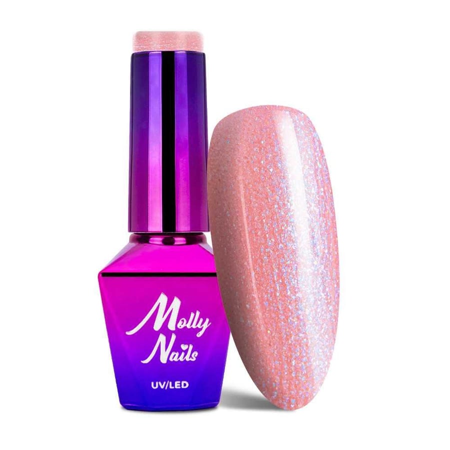 гибридный лак для ногтей Molly Nails Wedding Dream & Champagne Bubbly Strawberry 8 г № 383 
гибридный лак для ногтей Molly Nails Wedding Dream & Champagne Bubbly Strawberry 8 г № 383