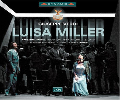 CD диск Verdi / Vinogradov / Sabbatini / Ferri / Takova: Luisa Miller
CD диск Verdi / Vinogradov / Sabbatini / Ferri / Takova: Luisa Miller