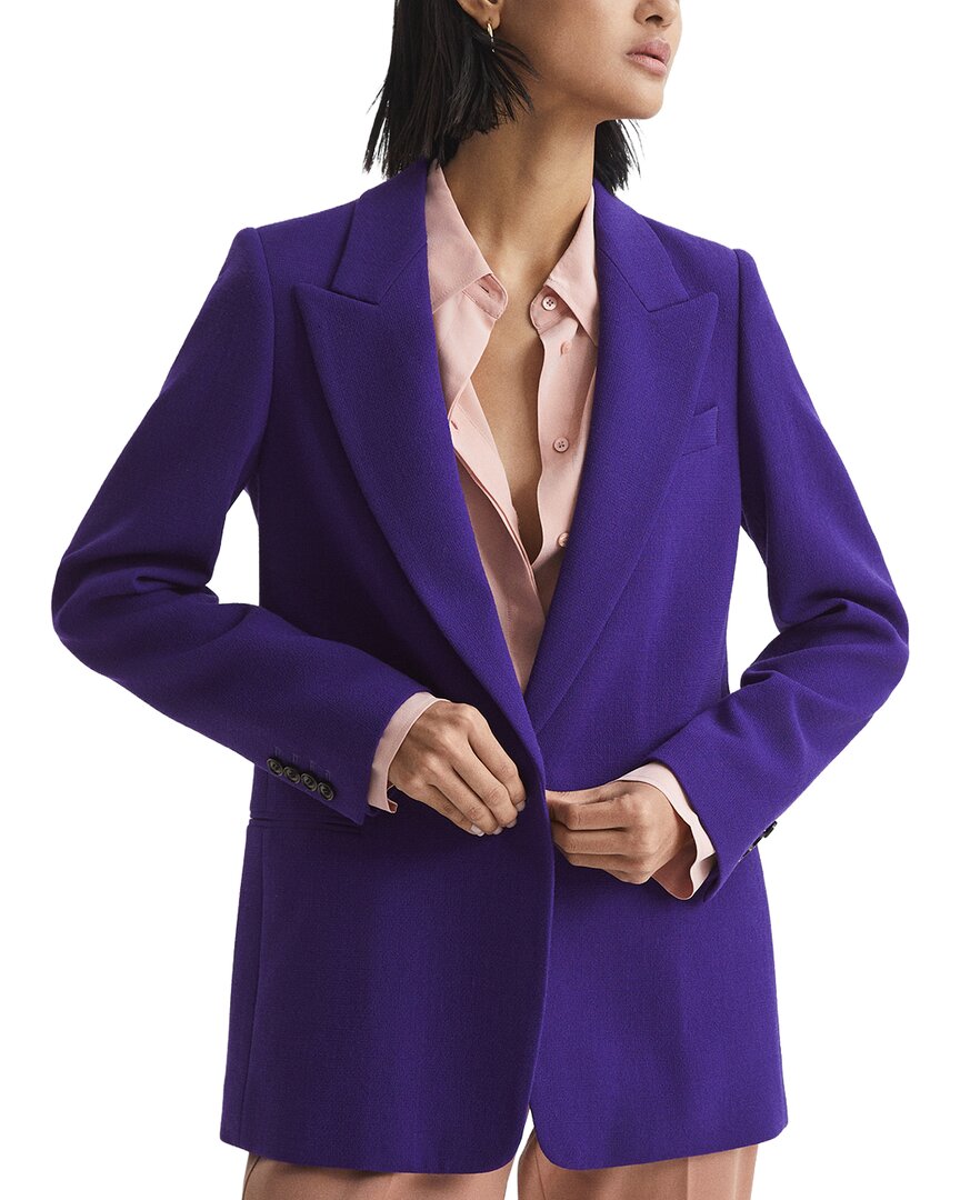 Шерстяной блейзер Reiss Blake Reiss, фиолетовый
Шерстяной блейзер Reiss Blake Reiss, фиолетовый