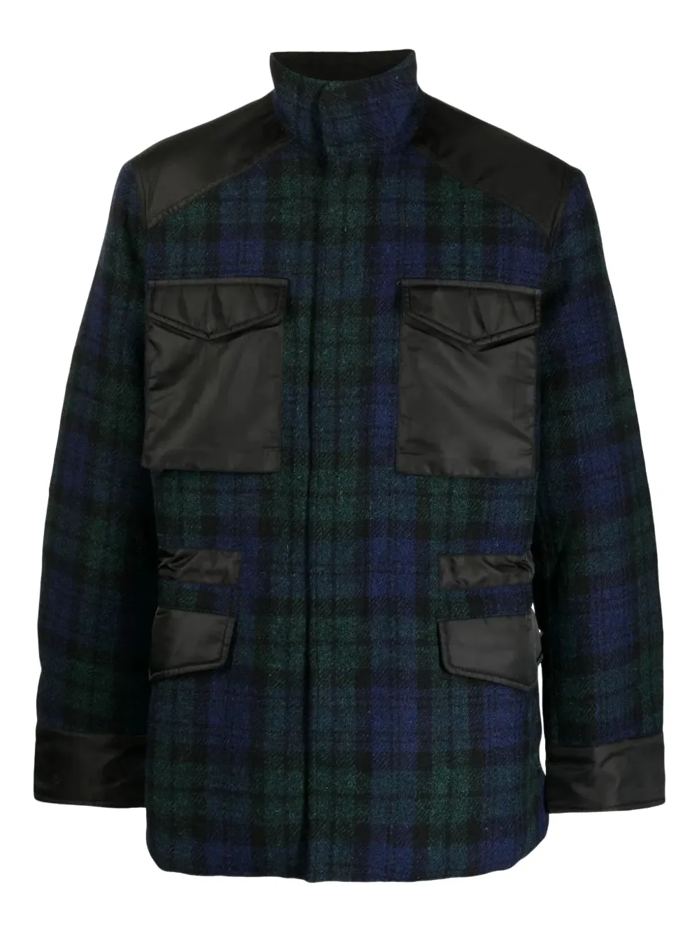 Куртка-бомбер в клетку тартан Maharishi, зеленый
Куртка-бомбер в клетку тартан Maharishi, зеленый