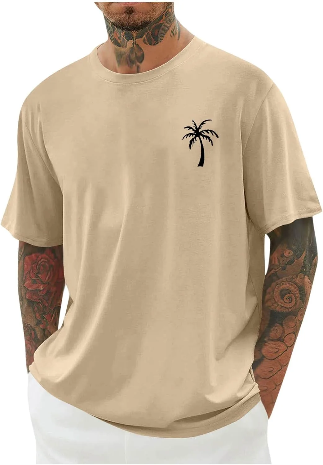 Футболка для мужчин Oversized Drop Shoulder с принтом Palm Tree FOCLMP
Футболка для мужчин Oversized Drop Shoulder с принтом Palm Tree FOCLMP