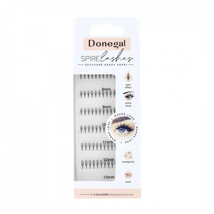 Набор искусственных ресниц Spire Lashes, 90 штук. Donegal
Набор искусственных ресниц Spire Lashes, 90 штук. Donegal