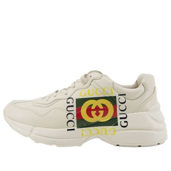 Кроссовки rhyton leather sneaker 'vintage logo' Gucci, белый
Кроссовки rhyton leather sneaker 'vintage logo' Gucci, белый