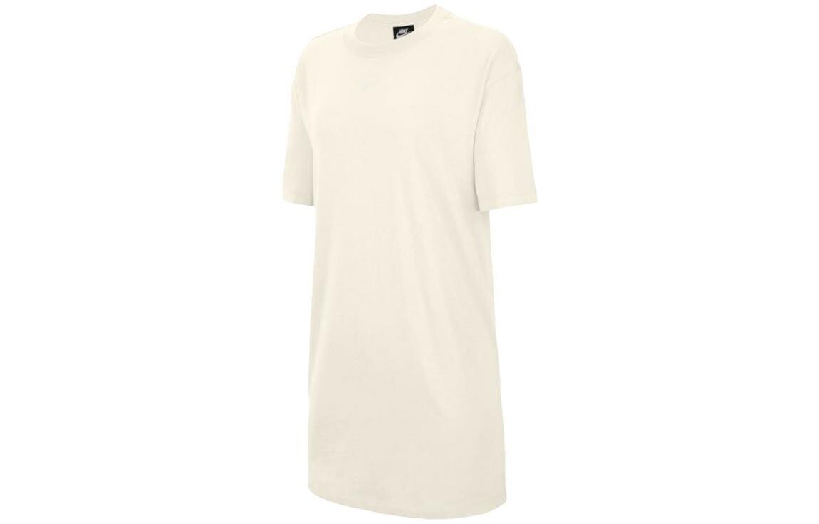 Спортивная одежда Essentials Series Платье с короткими рукавами женское бежевое Nike 
Спортивная одежда Essentials Series Платье с короткими рукавами женское бежевое Nike