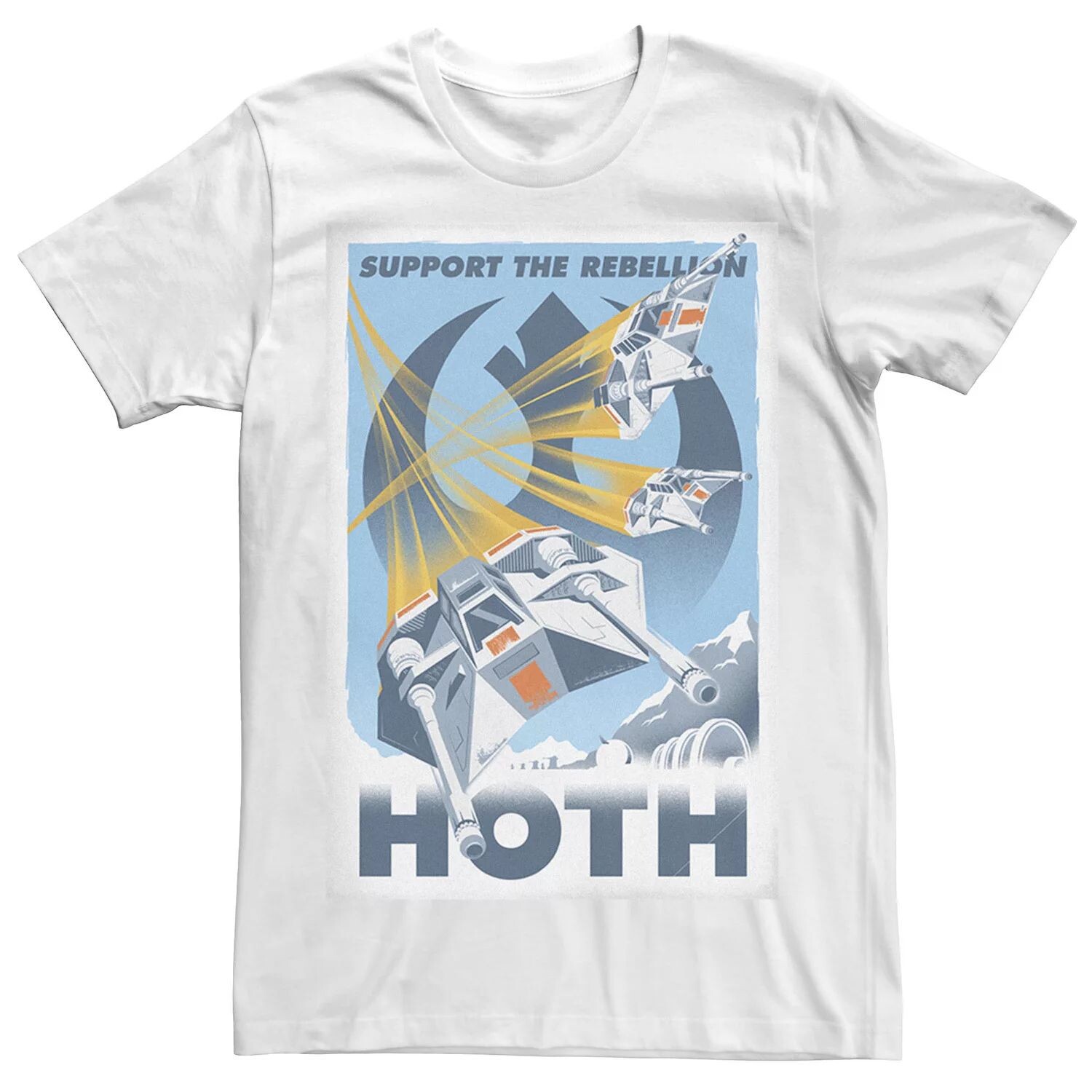 Мужская футболка с графическим плакатом Support The Rebellion Hoth Star Wars
Мужская футболка с графическим плакатом Support The Rebellion Hoth Star Wars