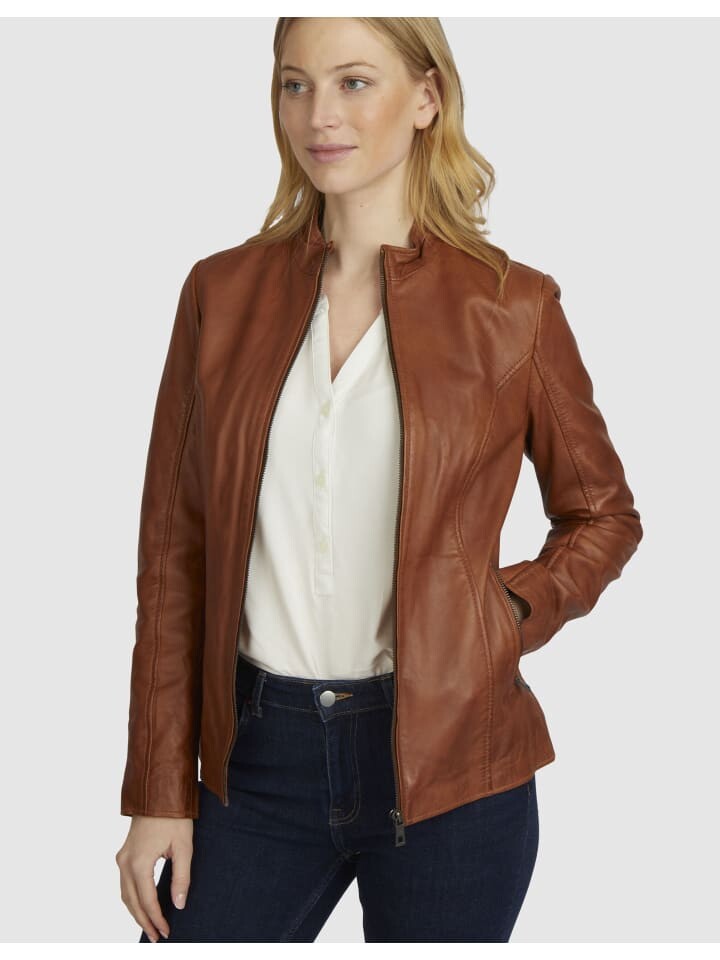 Кожаная куртка Bugatti aus weichem Leder BULady 144, коричневый
Кожаная куртка Bugatti aus weichem Leder BULady 144, коричневый