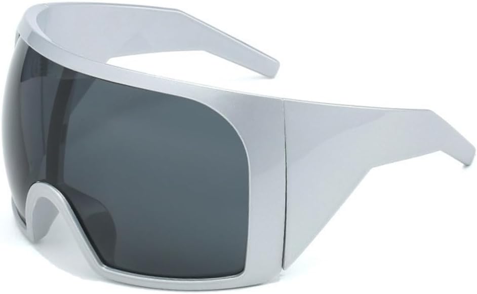 Большие солнцезащитные очки в стиле панк с маской, спортивные солнцезащитные очки для женщин и мужчин, ретро-очки-щитки, цельные солнцезащитные очки generic, 68178c5 Sliver Gray
Большие солнцезащитные очки в стиле панк с маской, спортивные солнцезащитные очки для женщин и мужчин, ретро-очки-щитки, цельные солнцезащитные очки generic, 68178c5 Sliver Gray