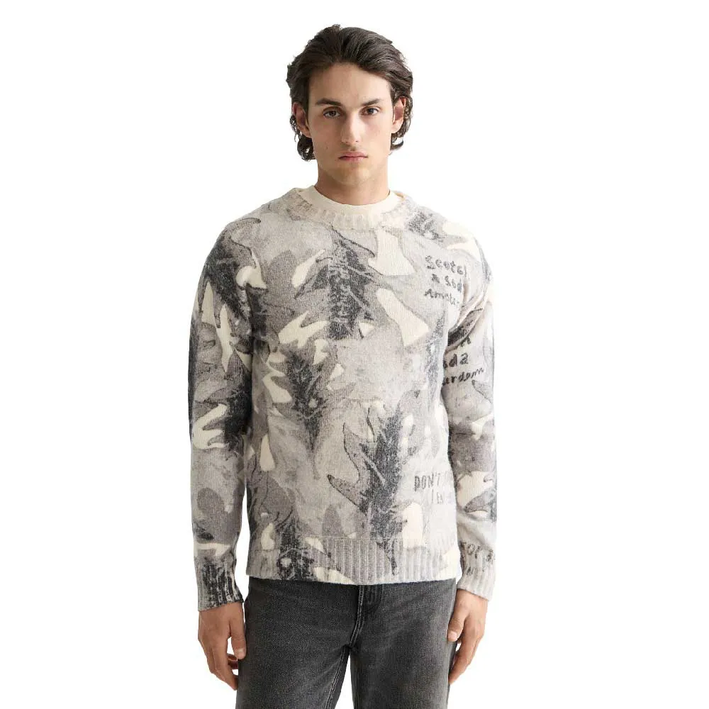 Свитер Scotch & Soda Printed Dropped Shoulder, серый
Свитер Scotch & Soda Printed Dropped Shoulder, серый