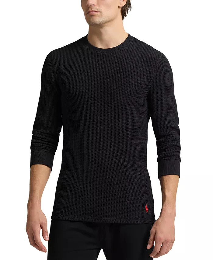 Мужская футболка с длинным рукавом и круглым вырезом для сна Polo Ralph Lauren, черный
Мужская футболка с длинным рукавом и круглым вырезом для сна Polo Ralph Lauren, черный