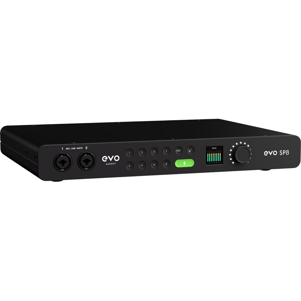 Микрофонный предусилитель Audient EVO SP8 8-Channel Smart Preamp with A-D/D-A EVOSP8
Микрофонный предусилитель Audient EVO SP8 8-Channel Smart Preamp with A-D/D-A EVOSP8