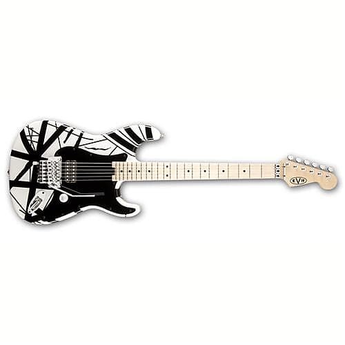 Электрогитара EVH Striped Series Stratocaster Electric Guitar, Maple Fretboard, White with Black Stripes
Электрогитара EVH Striped Series Stratocaster Electric Guitar, Maple Fretboard, White with Black Stripes