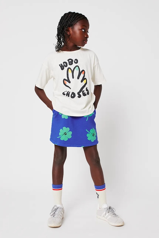 Детская хлопковая юбка Lucky Clover Bobo Choses, синий
Детская хлопковая юбка Lucky Clover Bobo Choses, синий