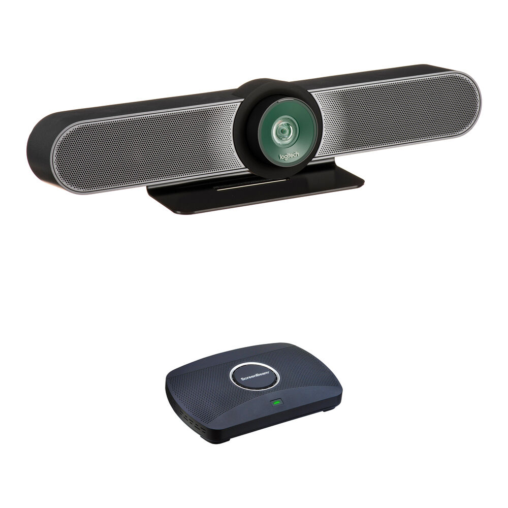 Комплект конференц-камеры Logitech MeetUp 4K с беспроводным приемником 4K-дисплея
Комплект конференц-камеры Logitech MeetUp 4K с беспроводным приемником 4K-дисплея