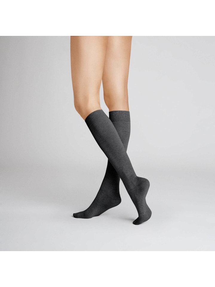 Hudson Успокаивающие хлопковые высокие носки Relax Cotton серого меланжевого цвета
Hudson Успокаивающие хлопковые высокие носки Relax Cotton серого меланжевого цвета