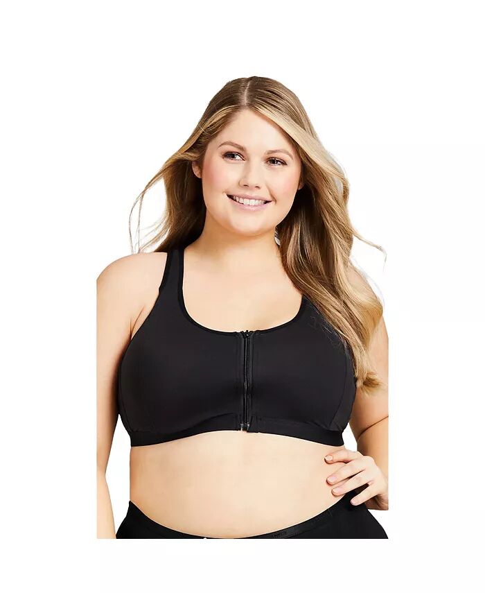 Женский спортивный бюстгальтер больших размеров AVENUE, черный
Женский спортивный бюстгальтер больших размеров AVENUE, черный