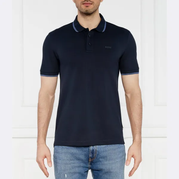 Рубашка-Поло Parlay стандартного кроя Boss, синий
Рубашка-Поло Parlay стандартного кроя Boss, синий