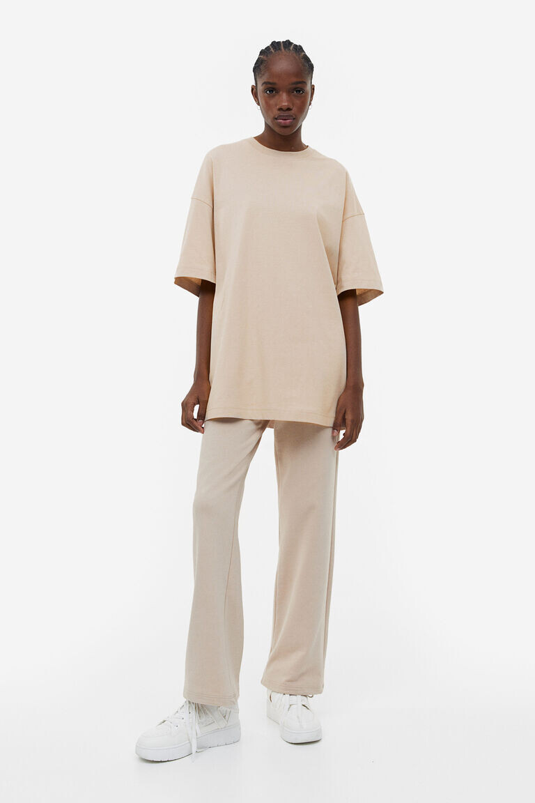 Футболка оверсайз H&M, бежевый
Футболка оверсайз H&M, бежевый