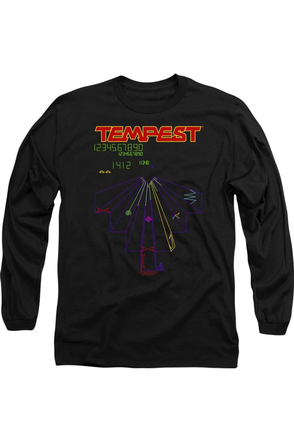 Футболка Atari Tempest Screen с длинным рукавом для взрослых Gildan, черный
Футболка Atari Tempest Screen с длинным рукавом для взрослых Gildan, черный
