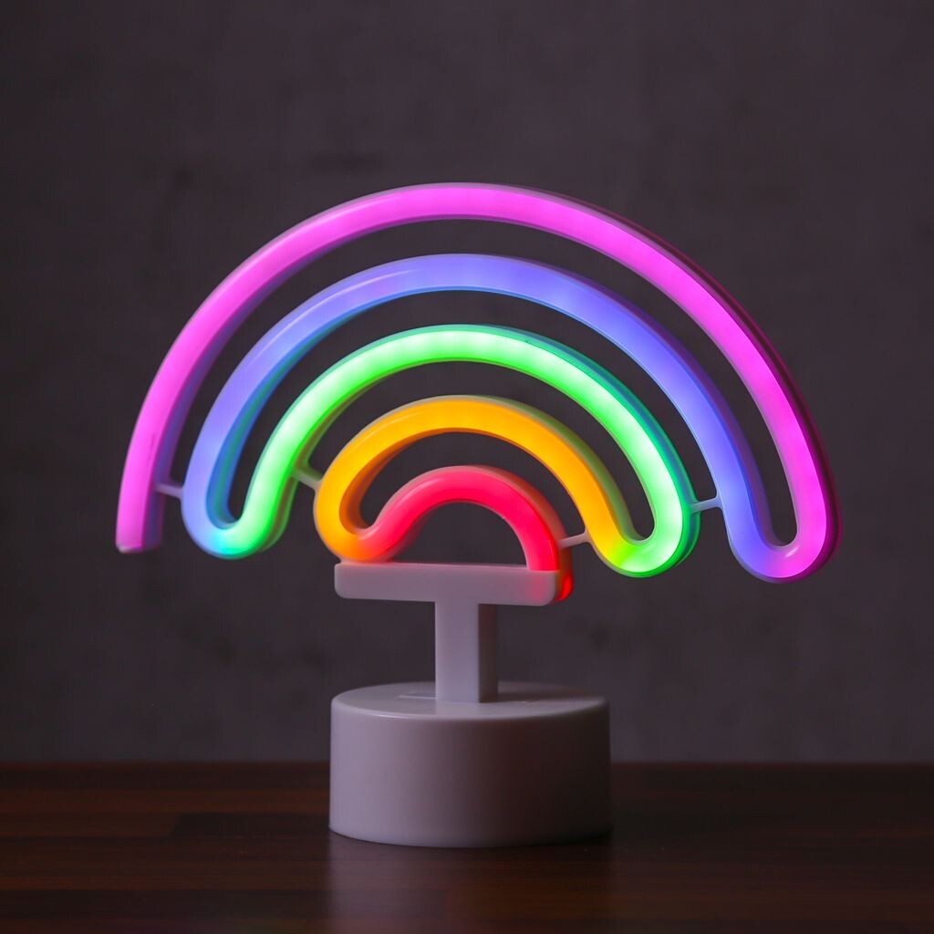 LED НЕОНОВАЯ фигура РАДУГА - неоновая подсветка - высота: 19 см - работа от аккумулятора или USB - стоящая - разноцветная satisfire
LED НЕОНОВАЯ фигура РАДУГА - неоновая подсветка - высота: 19 см - работа от аккумулятора или USB - стоящая - разноцветная satisfire
