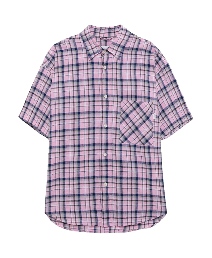 Клетчатая рубашка с коротким рукавом Amish, розовый
Клетчатая рубашка с коротким рукавом Amish, розовый