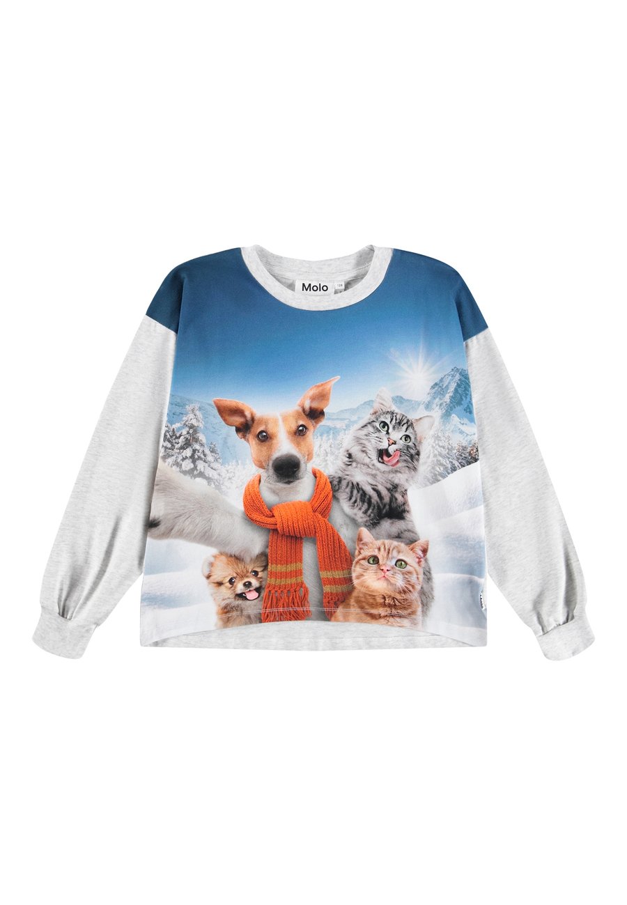 Топ Molo RENIZA LONG SLEEVES, Blue/Mottled Light Grey/Blue
Топ Molo RENIZA LONG SLEEVES, Blue/Mottled Light Grey/Blue