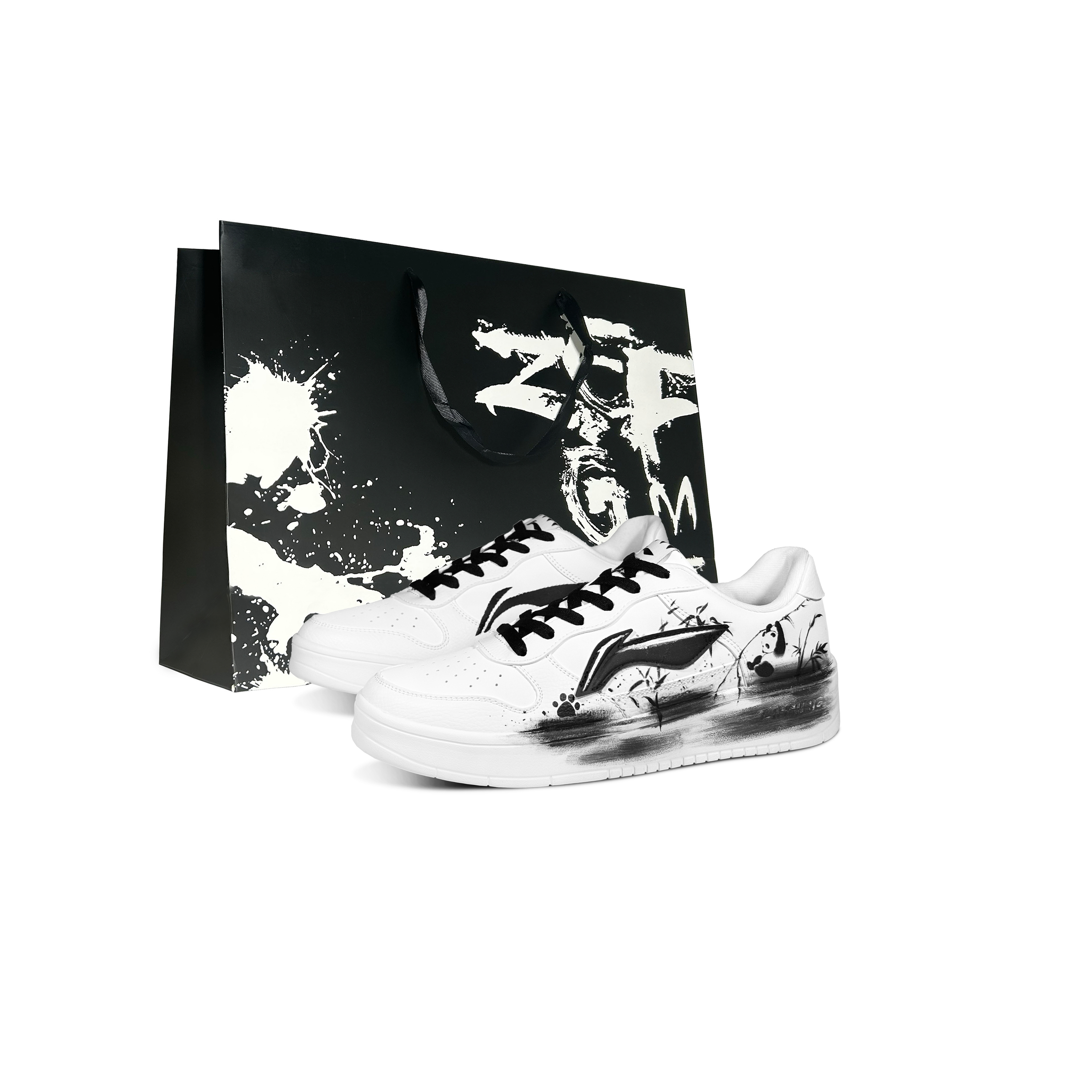 LINING Кроссовки для скейтбординга Pontoon Boats, нескользящие, износостойкие, дышащие, с низким верхом, мужские, черно-белые
LINING Кроссовки для скейтбординга Pontoon Boats, нескользящие, износостойкие, дышащие, с низким верхом, мужские, черно-белые