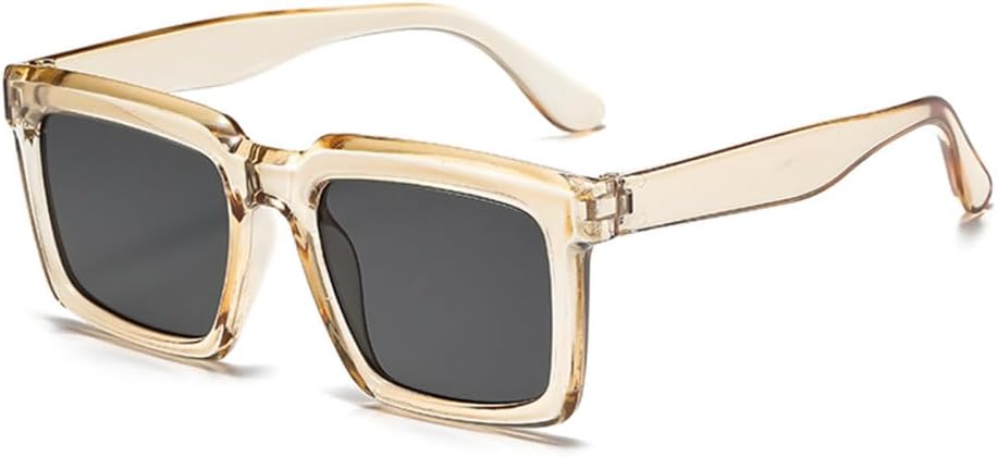 Солнцезащитные очки LVTFCO прямоугольной формы для женщин, модные солнцезащитные очки в винтажном стиле для мужчин и женщин, очки с защитой от УФ-излучения UV400, Champagne
Солнцезащитные очки LVTFCO прямоугольной формы для женщин, модные солнцезащитные очки в винтажном стиле для мужчин и женщин, очки с защитой от УФ-излучения UV400, Champagne