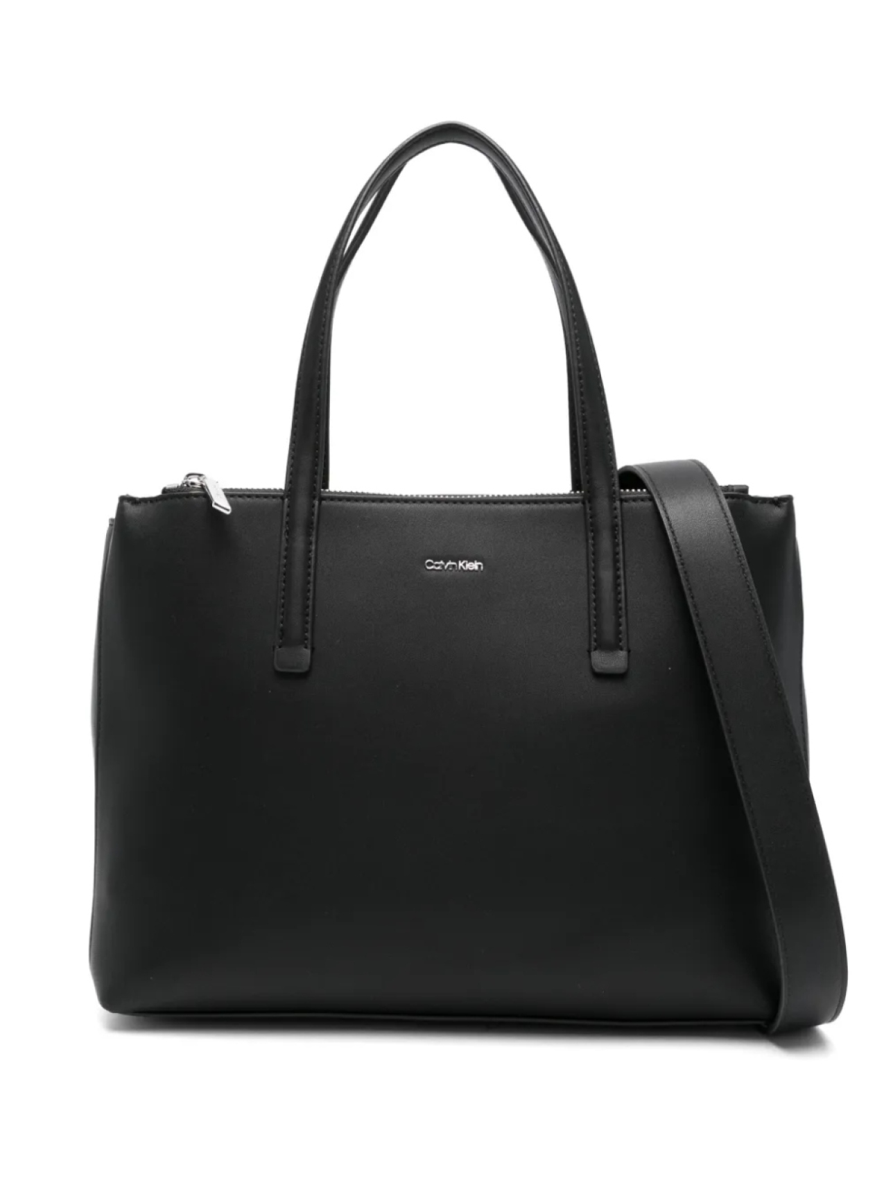 Кожаная сумка-тоут Calvin Klein, черный
Кожаная сумка-тоут Calvin Klein, черный