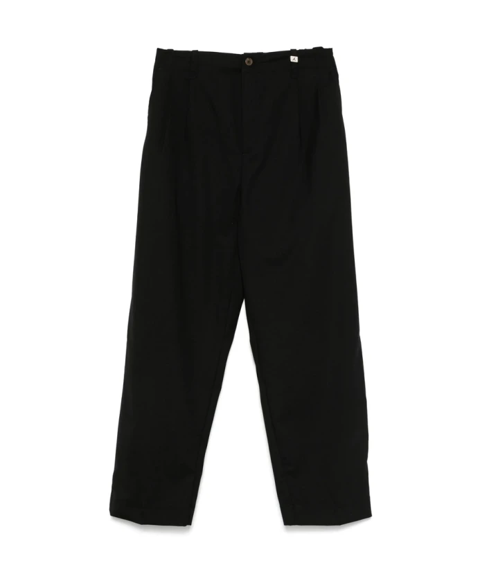 Черные брюки с эластичным поясом Myths, черный
Черные брюки с эластичным поясом Myths, черный